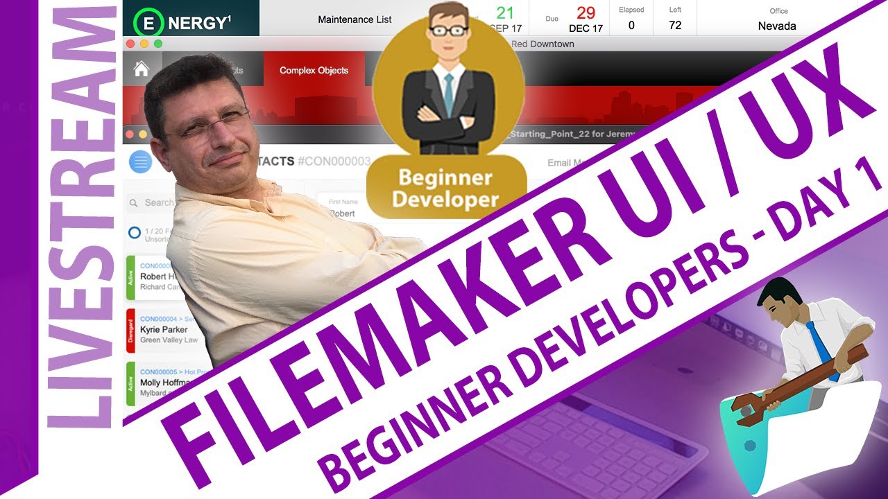 FileMaker UI-UX Design - Beginner Developers - Claris Platform - Atin ...